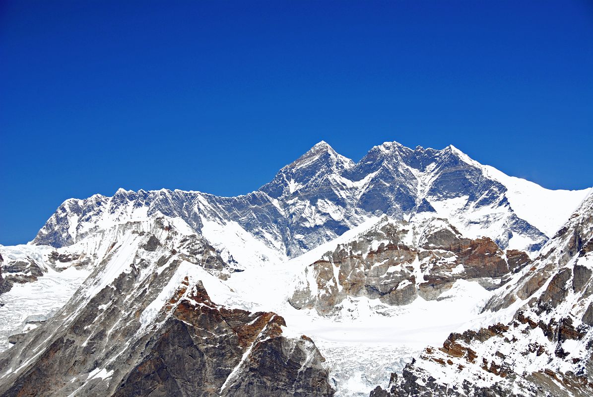 12 13 Nuptse, Everest, Lhotse South Face, Lhotse From Mera High Camp